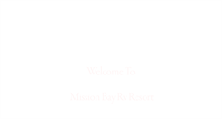 Desktop Screenshot of missionbayrvresort.com